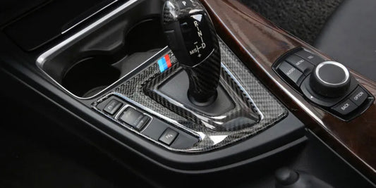 BMW M Carbon Fiber Shifter Trim (3 Series 4 Series 2013-2019)