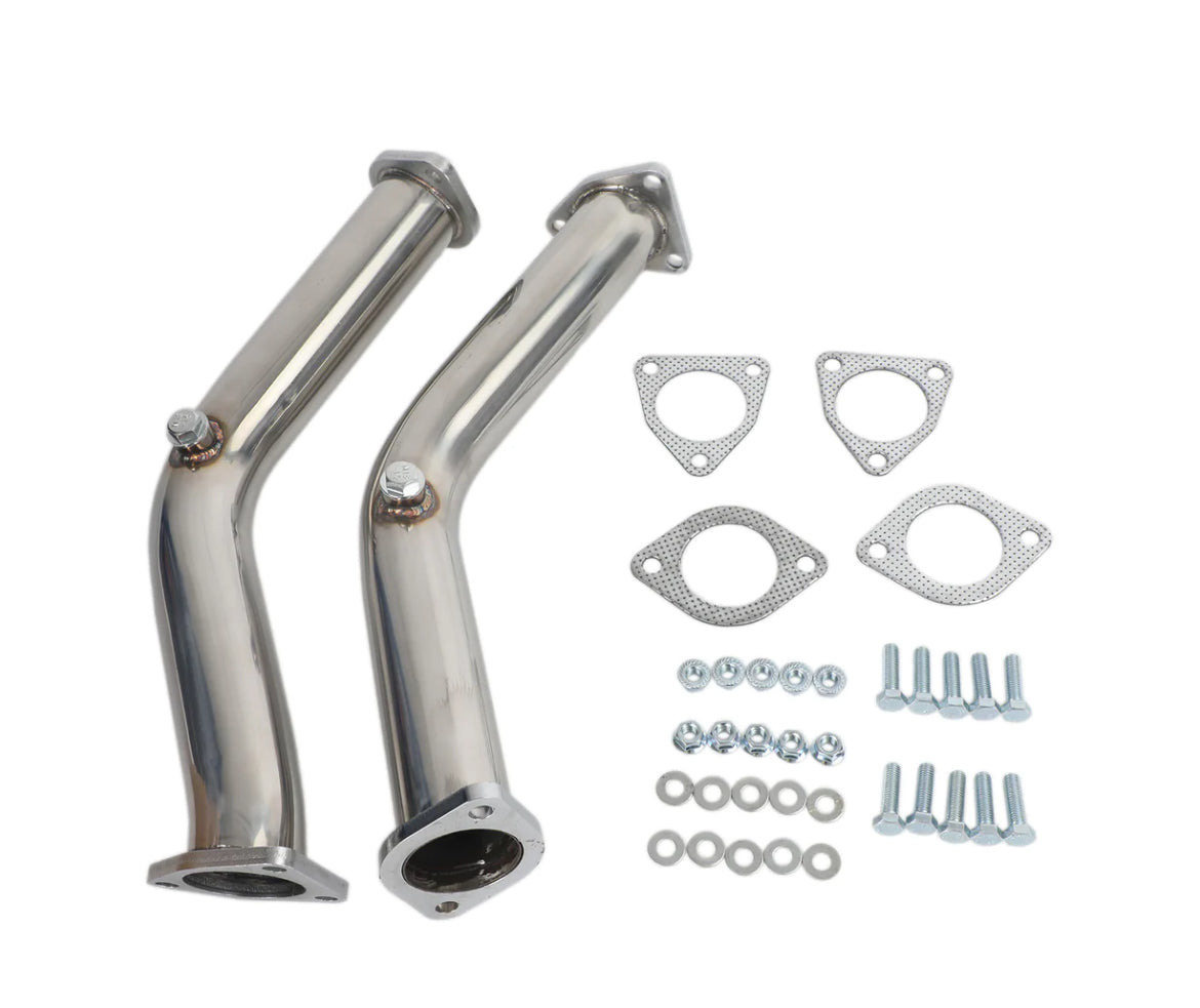 Twin Performance Racing Nissan 350z / Infiniti G35 Test Pipes Unresonated VQ35DE