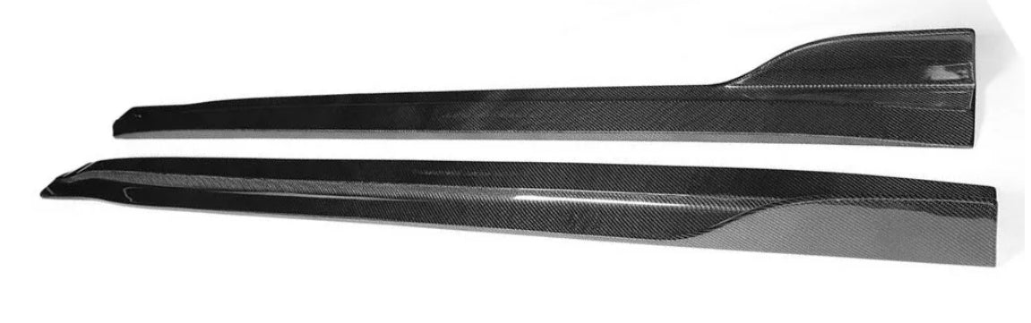 08-13 G37 Coupe Side Skirts Carbon Fiber 2014-2015 Q60