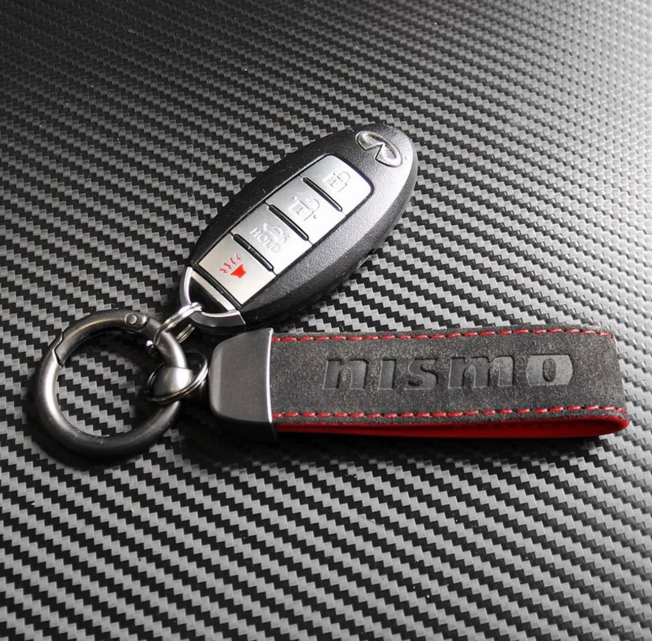 Genuine Alcantara Nismo Keychain