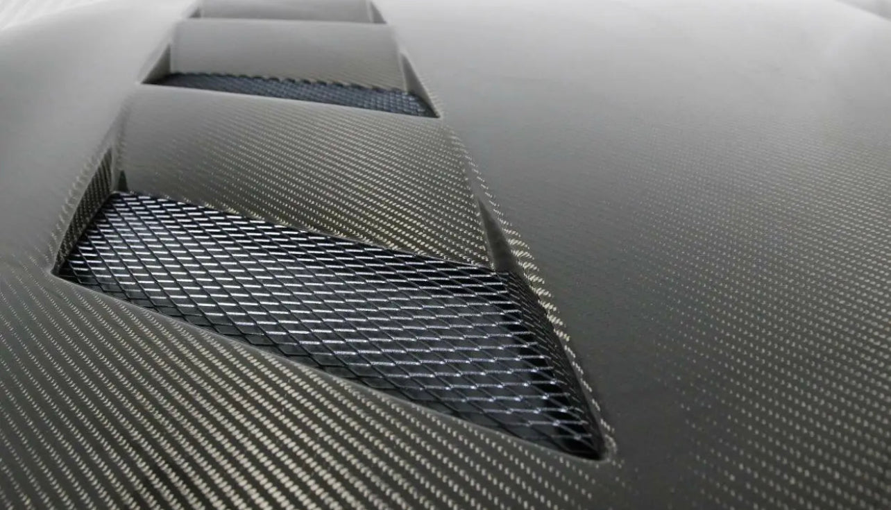 Infiniti G35/G37 Sedan 07-13 AMS Vented Carbon Fiber Hood - Twin Performance Auto