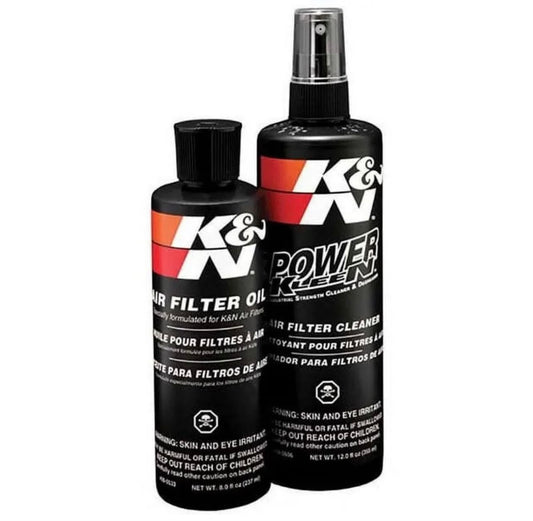 K&N Engine Air Filter Cleaning Kit Aerosol Filter Cleaner And Oil Kit