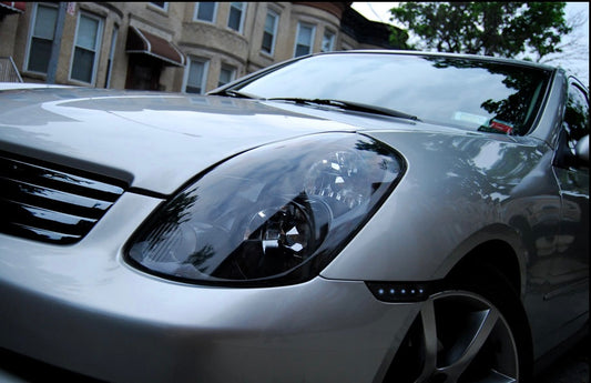 V35 Sedan Blackout Headlights 2003-2004 G35 Sedan