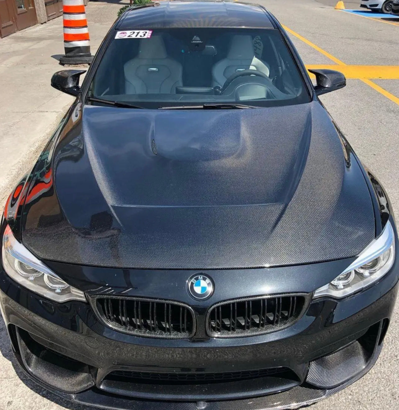 BMW GTS Bonnet Carbon Fiber Hood F80 F82 2015-2020 - Twin Performance Auto