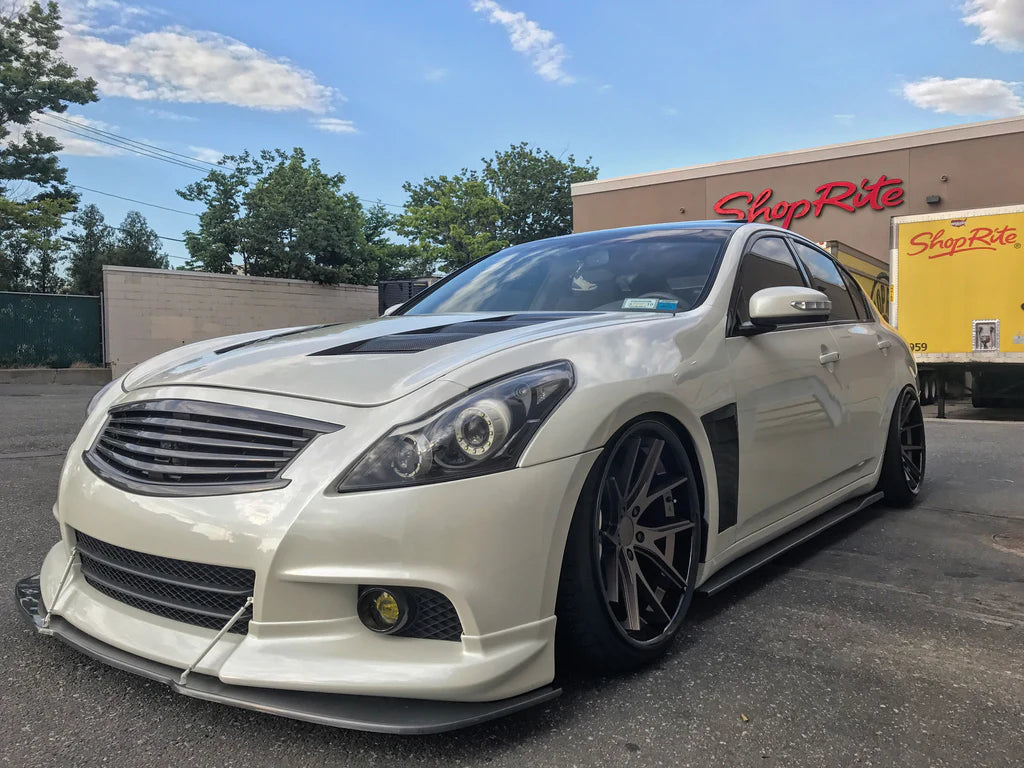 G37 Q40 Sedan Carbon Fiber Side Skirts