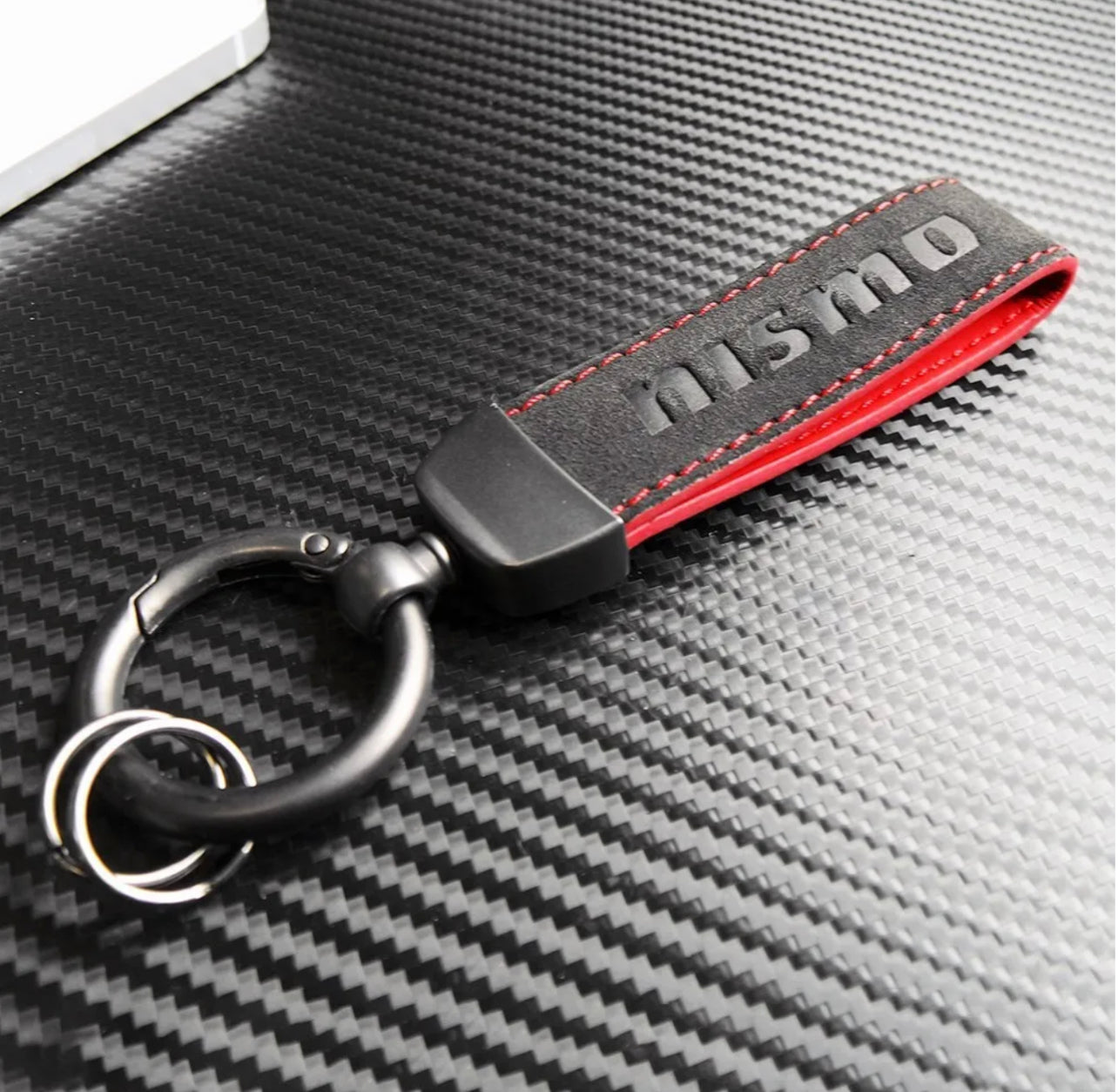 Genuine Alcantara Nismo Keychain