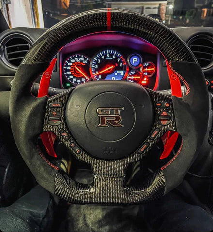 Nissan GT-R R35 Alcantara/Carbon Steering Wheel 2009-2016