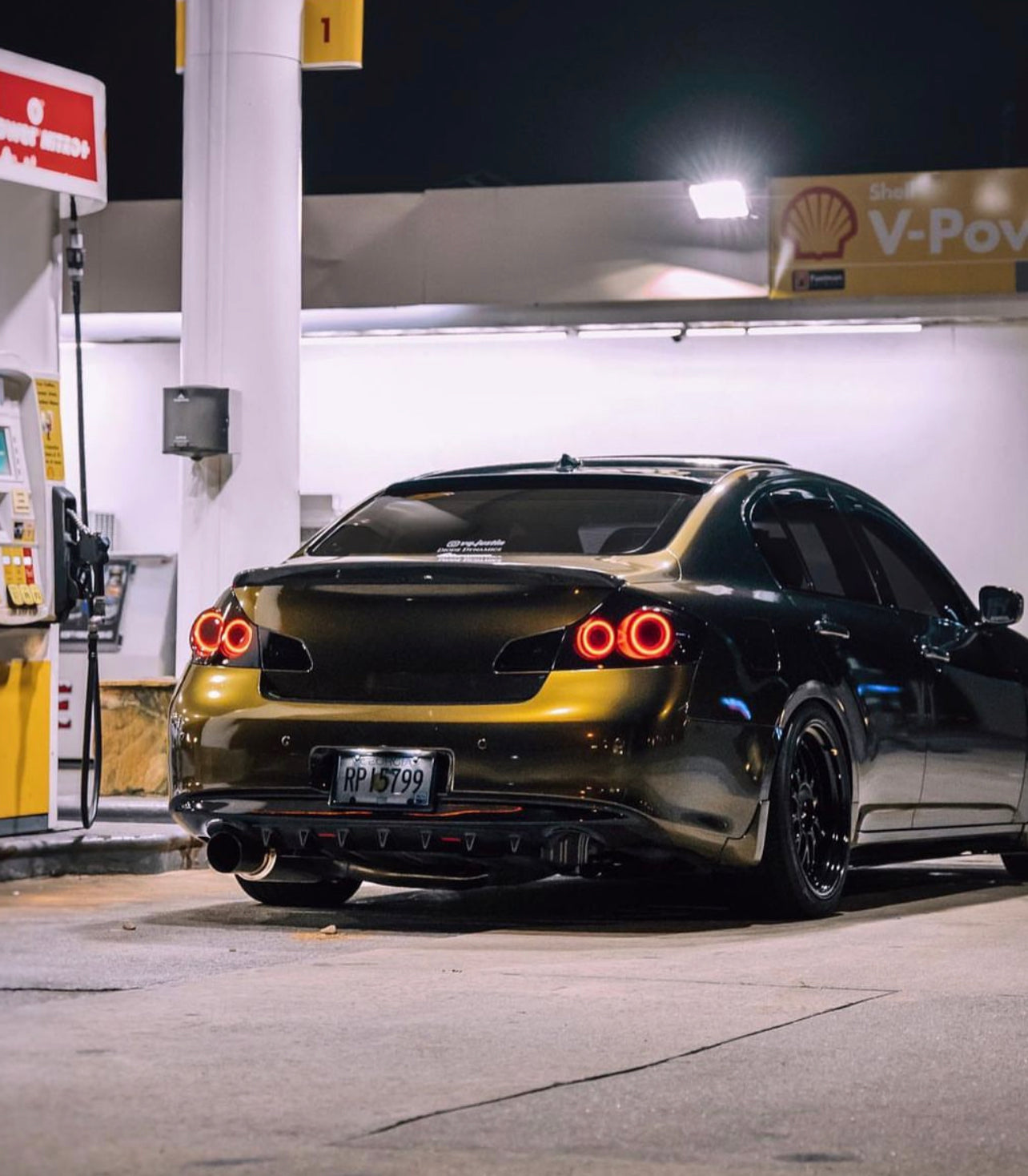 Infiniti G35 / G37 Sedan/Coupe Sharktooth Diffuser