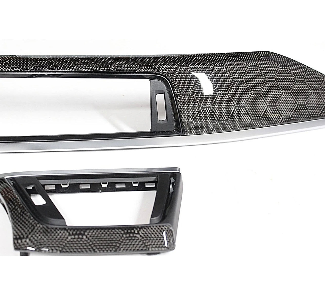 2012-2019 F30 F82 F80 Interior Dash Trim (Carbon Fiber) Honeycomb Carbon Fiber