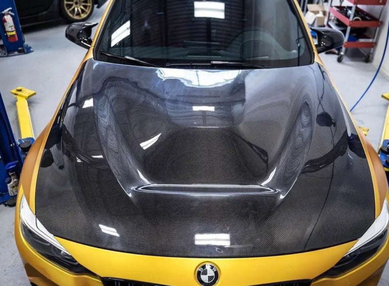 BMW GTS Bonnet Carbon Fiber Hood F80 F82 2015-2020 - Twin Performance Auto