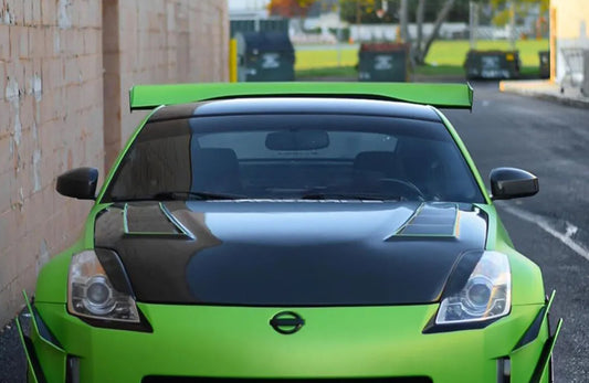 TS-3 Carbon Fiber Hood 2007-2008 Nissan 350Z Z33