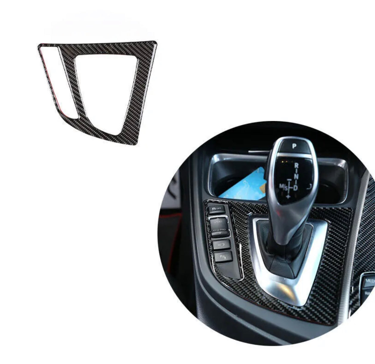 13pc BMW F30 F34 Interior Trim Carbon