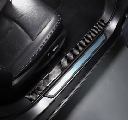 Infiniti Q50 2014-2022 Carbon Fiber Door Sill Protectors