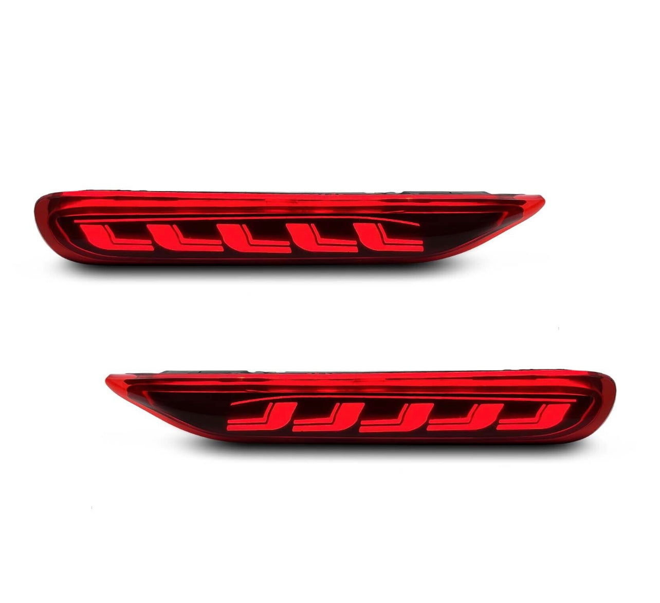 LED Rear Reflector Turn Signal Brake Lights For Infiniti Q50 14-17