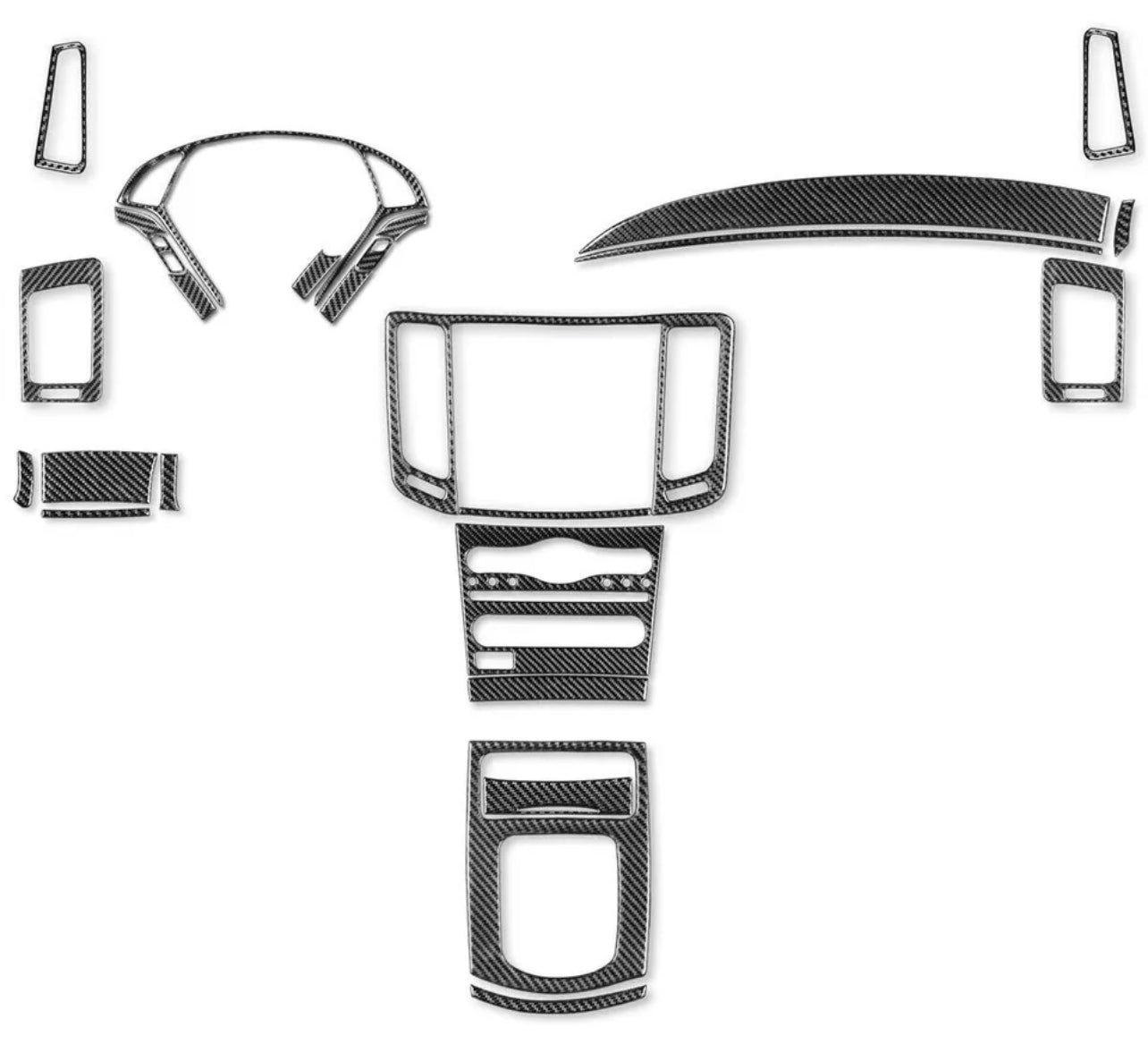 G37 Carbon Fiber Full Interior Kit 28pc