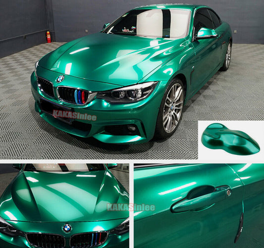 Emerald Dragon Green Viynl Wrap