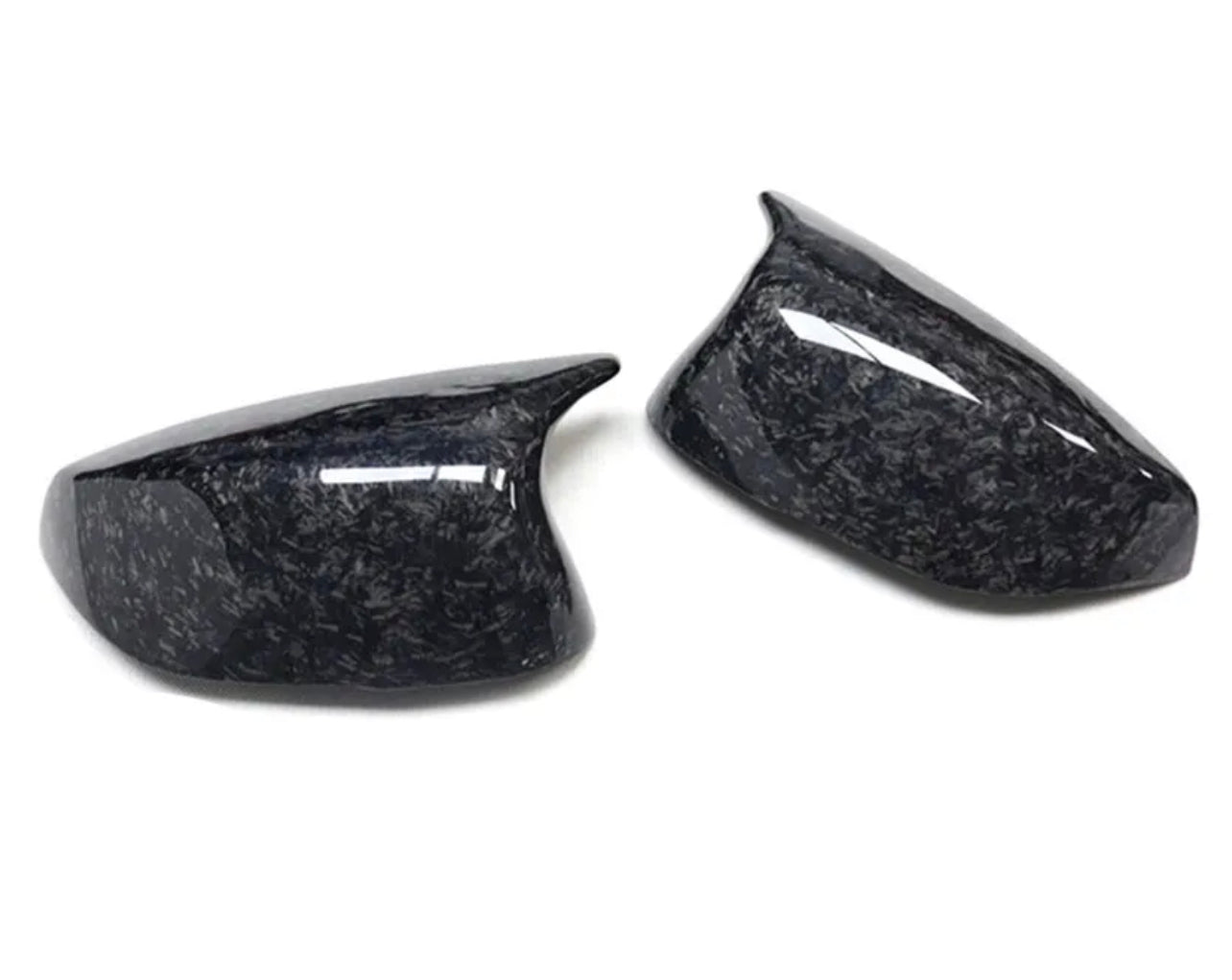 Infiniti Q50 / Q60 M Style Carbon Fiber Mirror Caps (Honeycomb, Forged, Carbon Fiber) V2