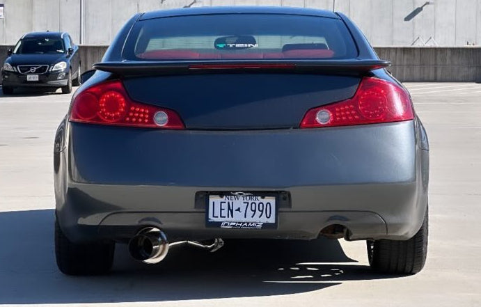 Twin Performance Single Exit Drift Spec Exhaust - Nissan 350z 03-08 / Infiniti G35 Coupe 03-06