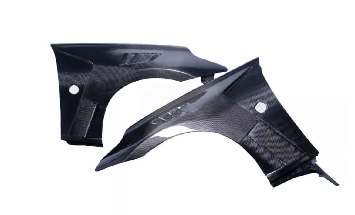 Nissan 370z Vented V3 Carbon Fiber Fenders (2Ppc)