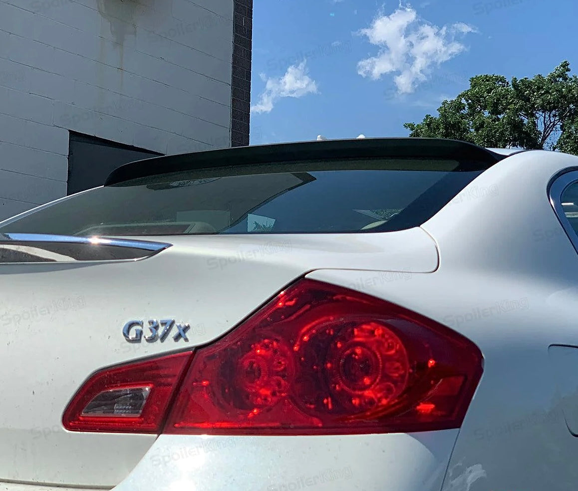 08-13 Infiniti G37 Sedan Roof Spoiler