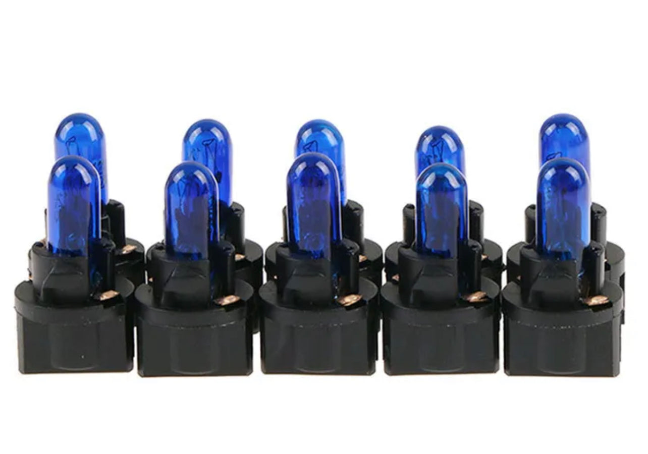 Blue LED Dashboard Light Bulb Set (10pc)