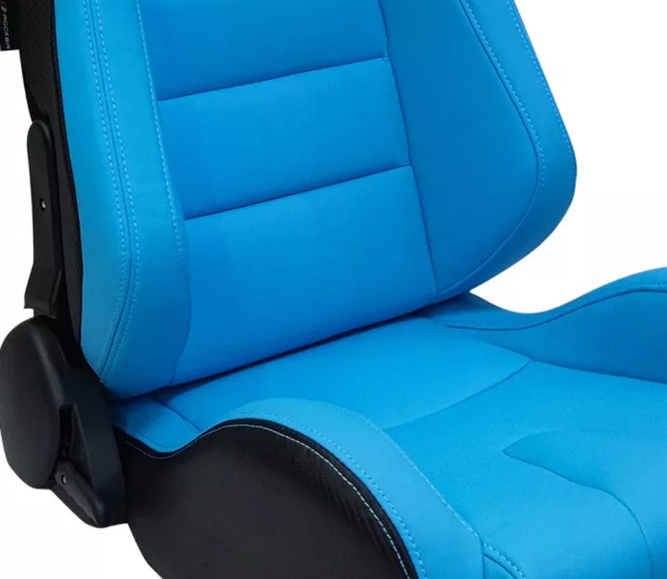 Twin Performance Racing Adjustable Racing Bucket Seats (Pair)