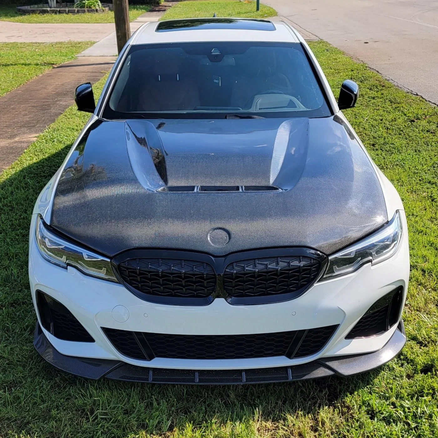 BMW 3 Series G20 2019-2024 Carbon Fiber Hood GTS