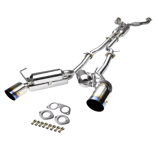 Twin Performance Racing Nissan 370z Dual Exhaust System Z34 4.5”