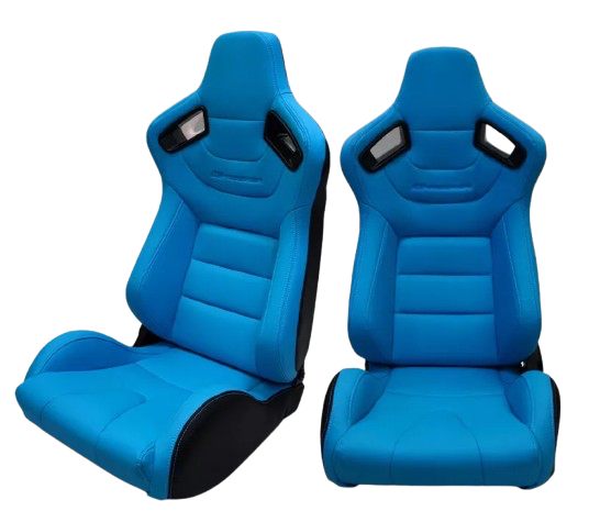 Twin Performance Racing Adjustable Racing Bucket Seats (Pair)