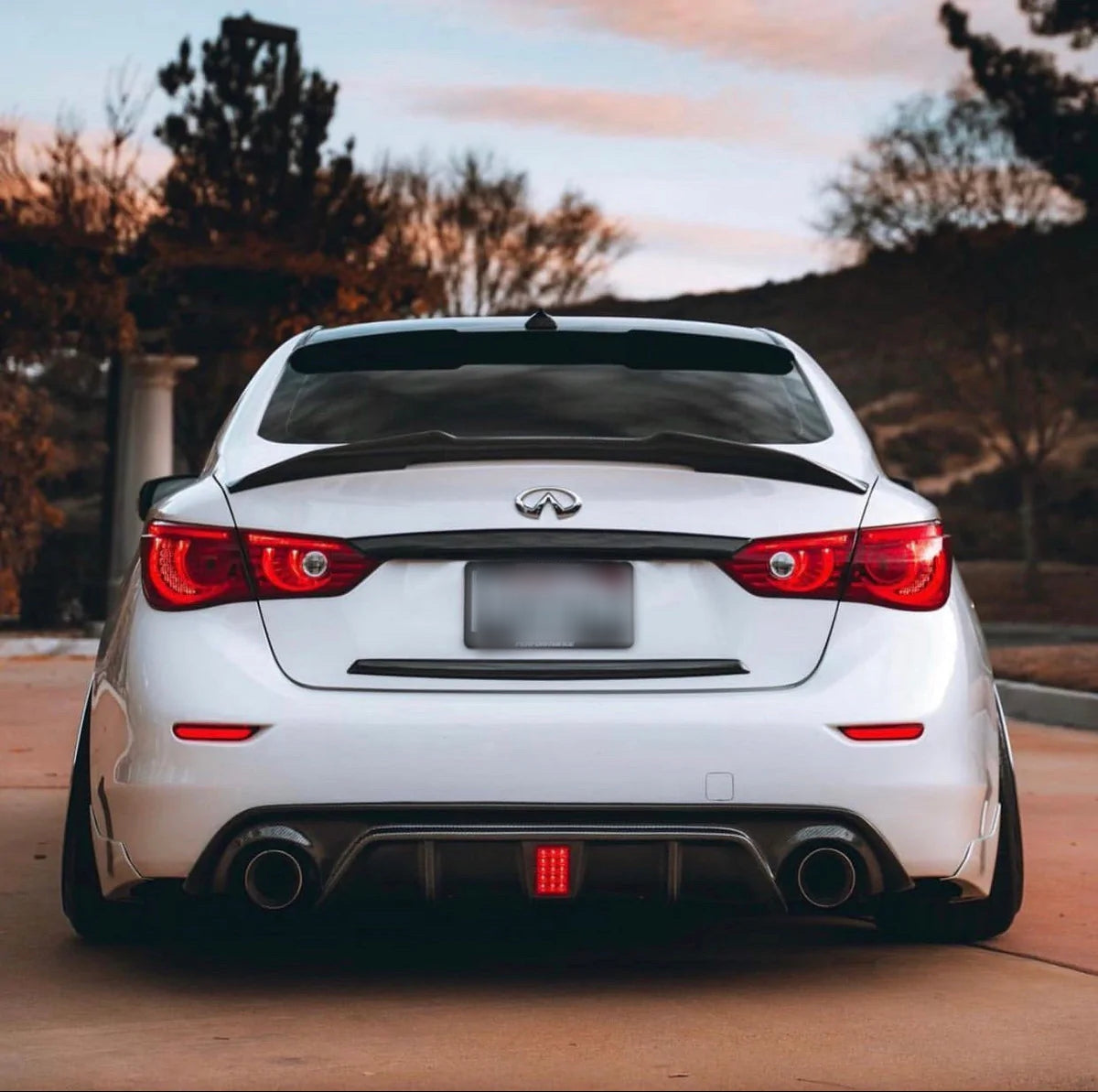 Infiniti Q50 Diffuser w/ Third Light