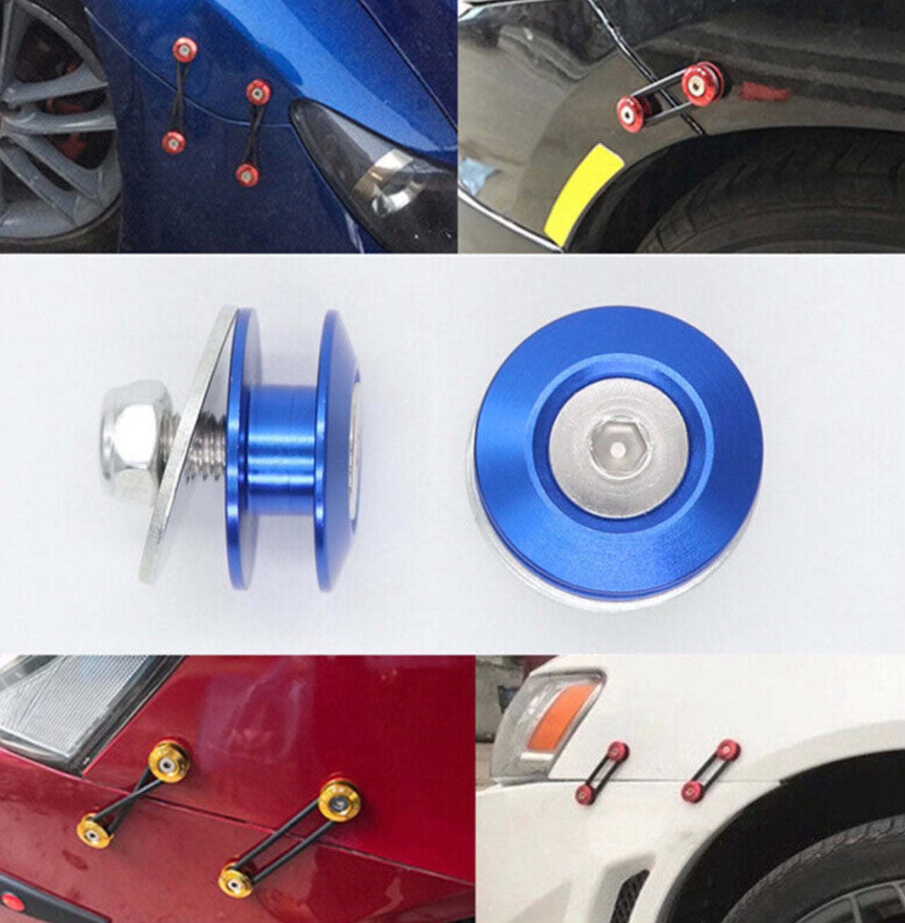 TP Racing Quick Release Bumper Fastener Set