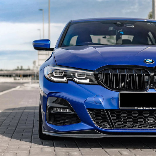 GT Front Bumper Lip 2019-2022 BMW 3-Series G20 G28 M Sport