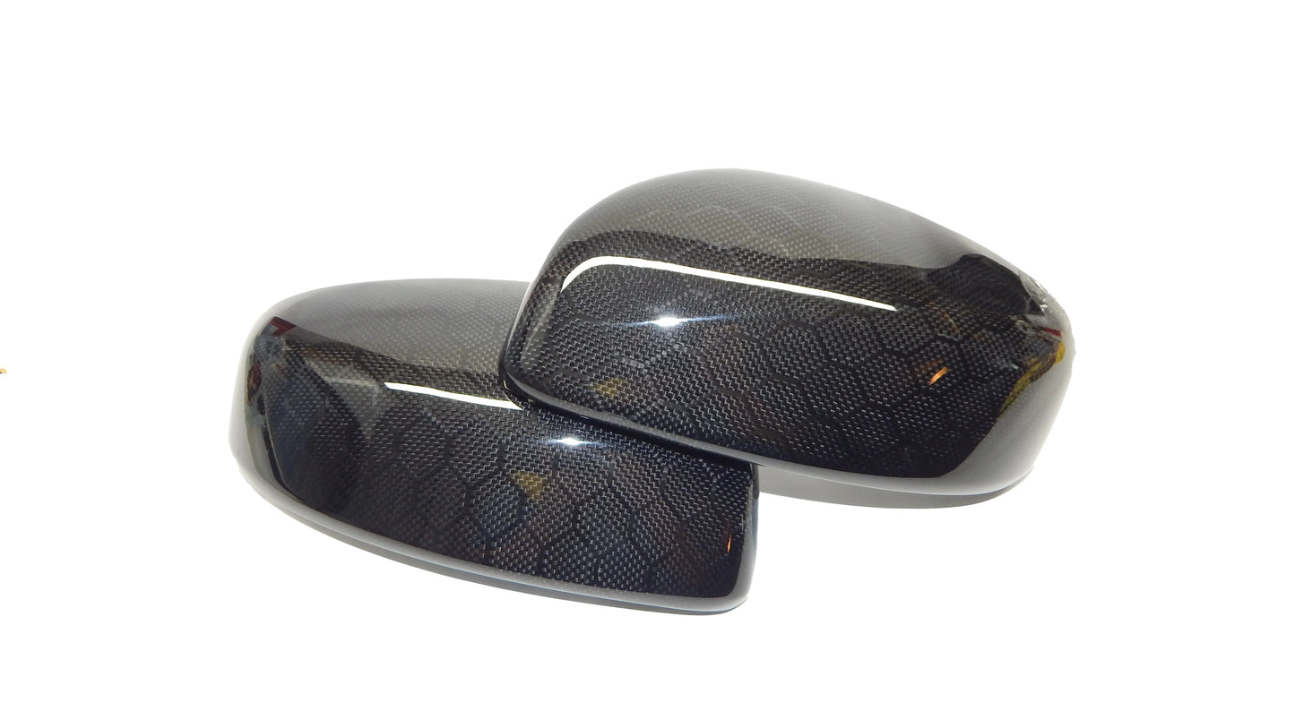 Carbon Mirror Caps G37 G35 350z 370z (Honeycomb, Carbon Fiber)