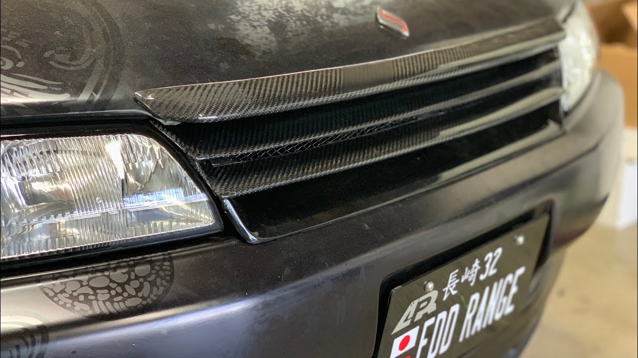 Nissan Skyline GT-R R32 Carbon Fiber OEM Grill