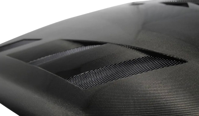 Infiniti G37 Q60 Coupe 08-15 AMS Vented Carbon Fiber Hood