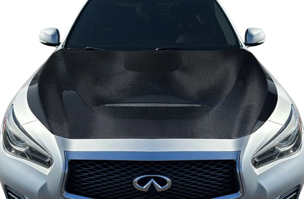 Infiniti Q50 GTS Carbon Fiber Hood 2014-2020